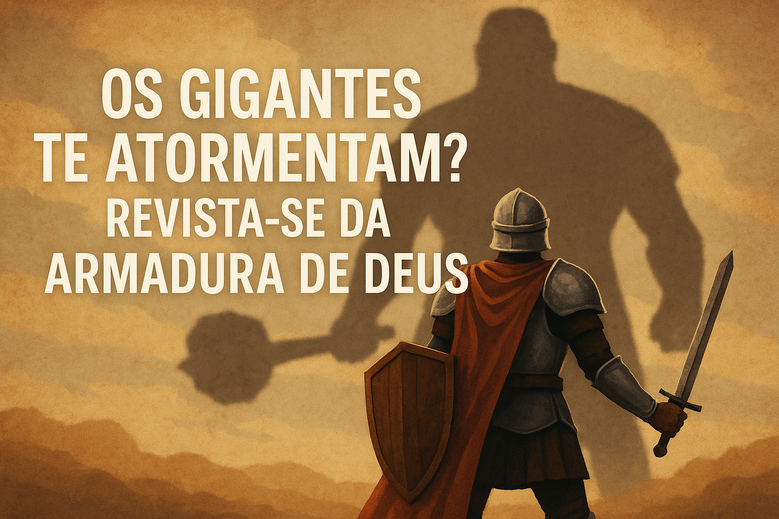 Os Gigantes te Atormentam? Revista-se da Armadura de Deus